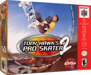 jeu Tony Hawk's Pro Skater 2